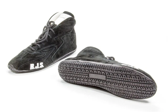 Rjs Safety Redline Shoe Mid-Top Black Size 10 SFI-5 500020156