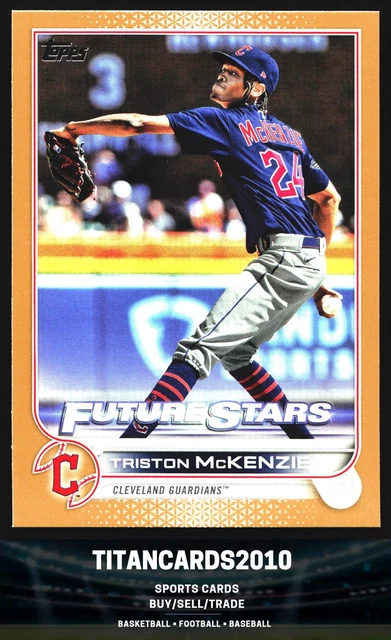 TRISTON MCKENZIE 2022 Topps /2022 SN Cleveland Guardians #470