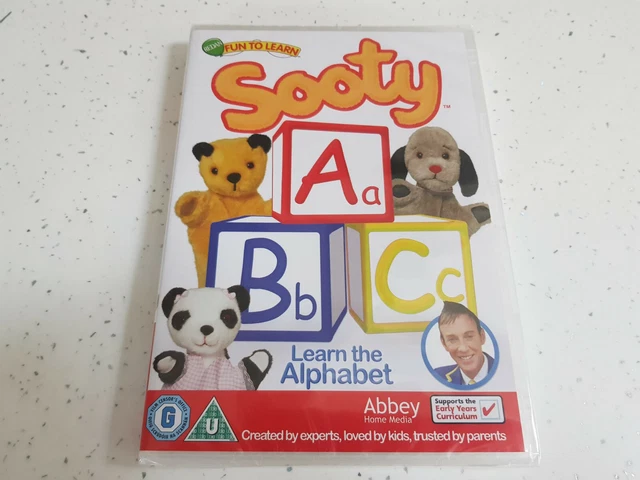 SOOTY ABC Learn the Alphabet - DVD - New & Sealed £3.99 - PicClick UK