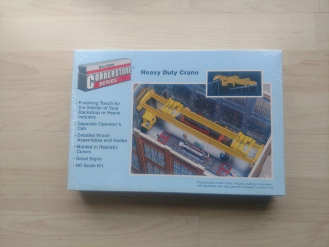thumbnail image 2 of Walthers Cornerstone HO Scale 933-3150 Heavy-Duty Overhead Crane Kit – Plastic Model Kit 2 of 4
