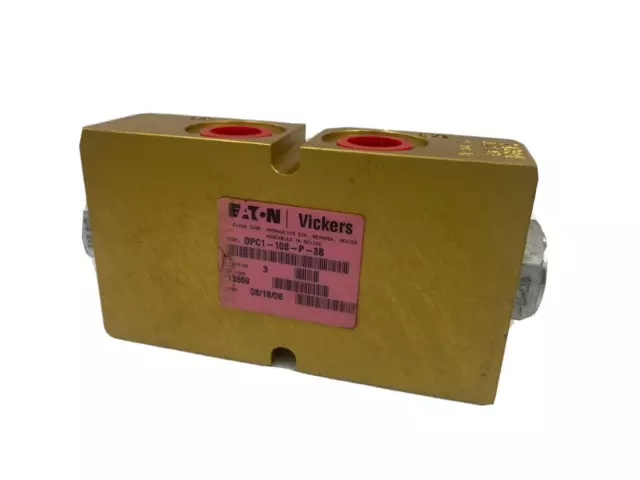 VICKERS Eaton DPC1-10S-P-3B Hydraulic Dual Pilot Check Valve