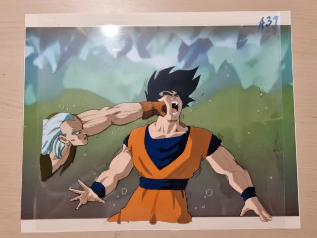 Anime Cel SANGOKU C13 Android 13 Goku Dragon Ball cellulo celluloid Rodovetro