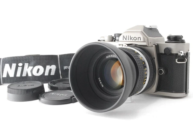 Nikon FM2 Boîtier Argentique + Objectif Nikkor 50mm f/1.8 - Fonctionnel