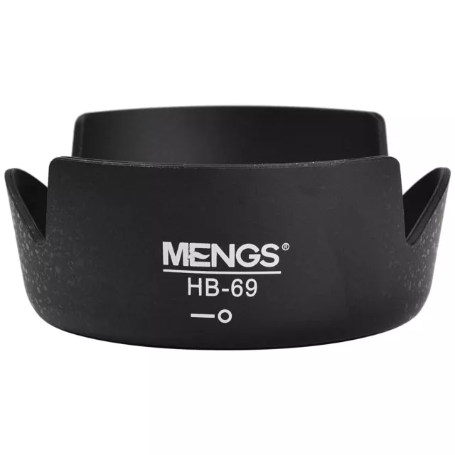 MENGS HB-69 Bajonett Gegenlichtblende für Nikon AF-S DX 18-55mm f/3.5-5.6G VR II