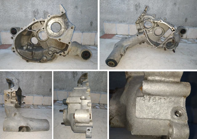 SEMI CARTER MOTORE Vespa V5A2M Con Valvola Da Riparare O Da