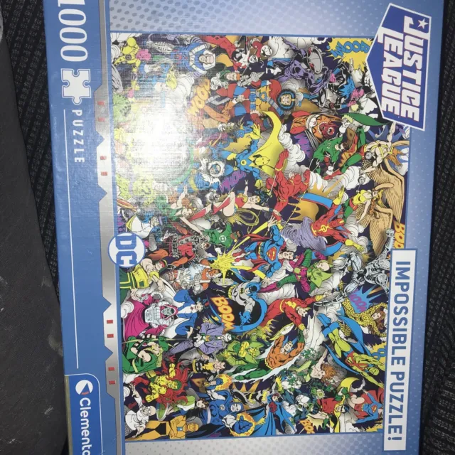 Clementoni Justice League Impossible Puzzle 1000 piece jigsaw Puzzles