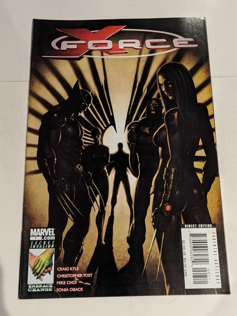 X-Force #7 November 2008 Marvel Comics Kyle Yost Choi Oback
