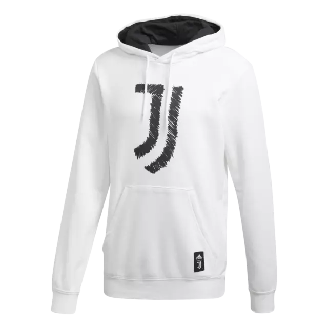 FELPA JUVENTUS ADIDAS con cappuccio juve dna uomo calcio bianca 20/21 2020  2021 EUR 57,00 - PicClick IT