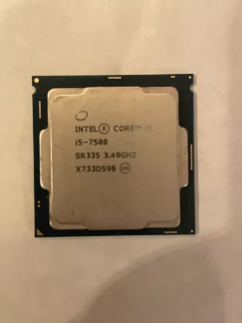 Processeur / CPU Intel Core Intel core i5 7500 - 3,40 Ghz FCLGA1151