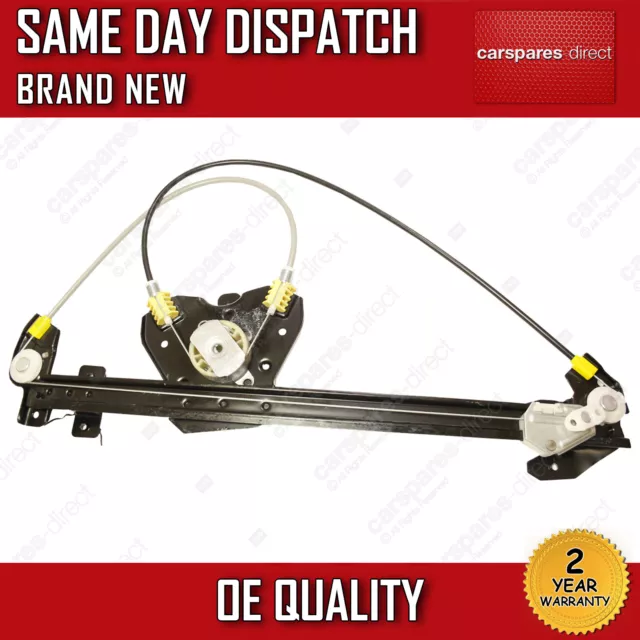 For Vauxhall Meriva 2003>2010 Rear Left Near Side Window Regulator Without Motor 2