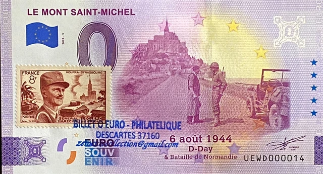 0 EURO SCHEIN billet touristique le monde du football specimen UEEW EUR