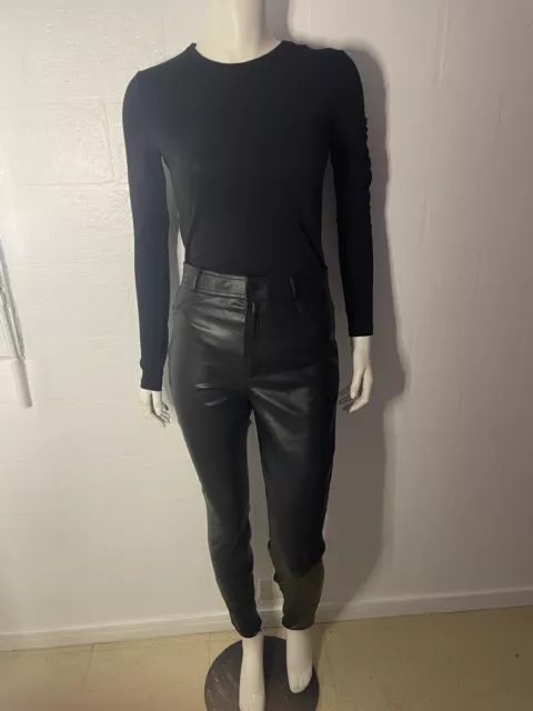 PANTALON ZARA EN cuir Legging skinny Neuf sans etiquette Taille S 36 EUR 10 00 PicClick FR