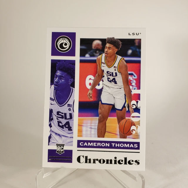 CAMERON THOMAS 2021 Panini Chronicles Draft Picks Brooklyn Nets RC EUR