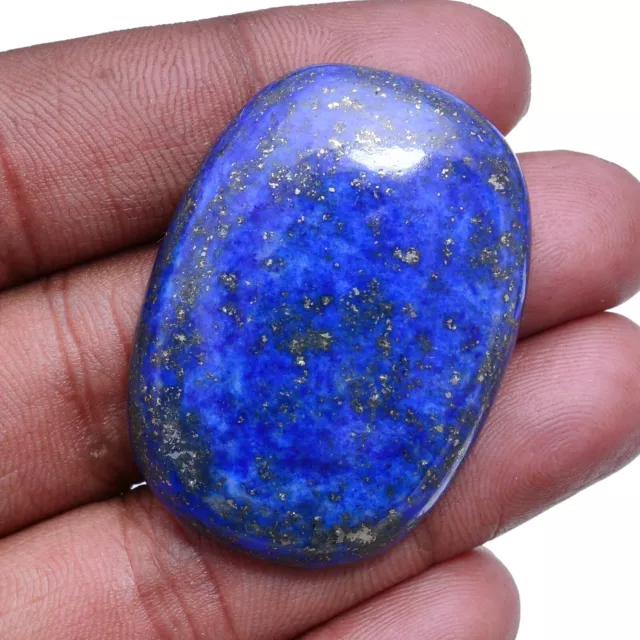 115 Cts Natural Lapis Lazuli 43mm 31mm Cushion Cabochon Untreated Loose Gemstone