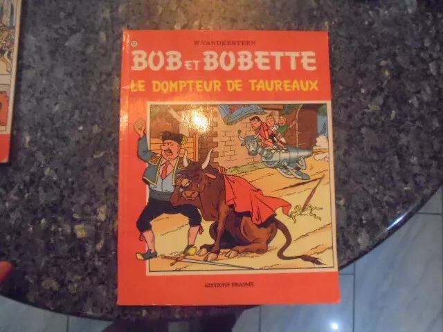 belle reedition broché bob et bobette le dompteur de taureaux