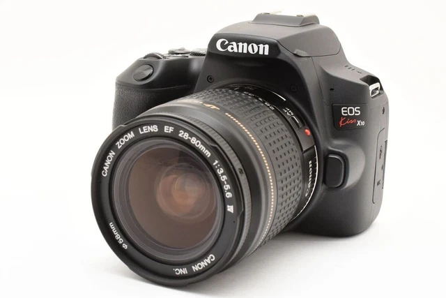 CAMERA CANON EOS Kiss X10 Standard Lens Set EF 28-80mm 1:3.5