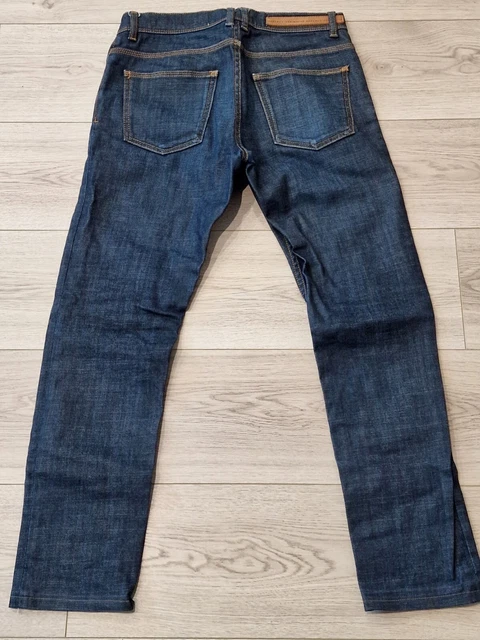 Jean z1975 droit à taille haute - Bleu