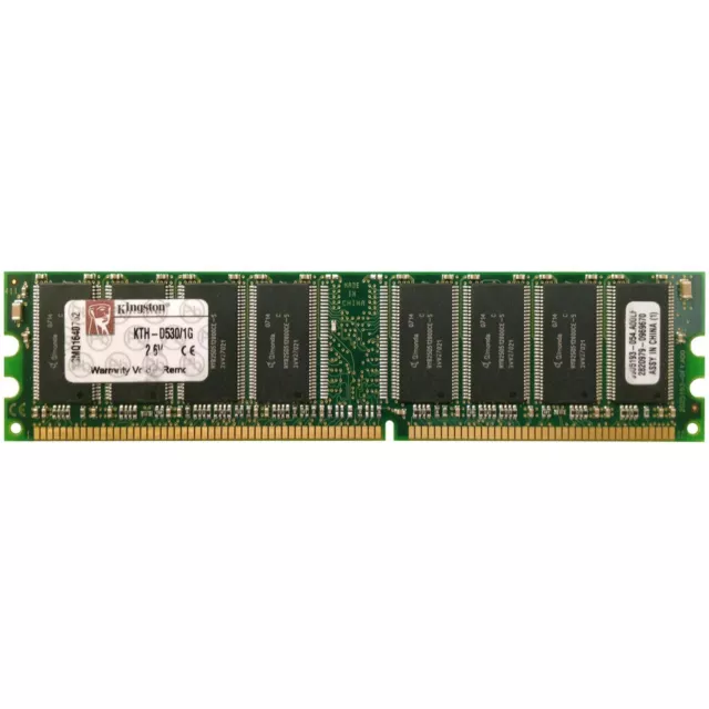 Kingston DDR1 1GB 400MHZ PC3200 RAM Mémoire Module DDR Dimm Ordinateur de Bureau