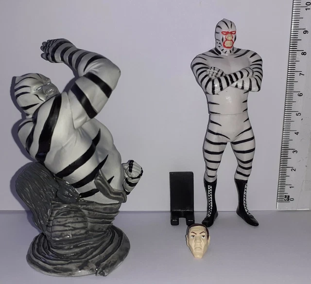 UOMO TIGRE TIGER Mask Man Uomo Zebra Giant Baba Figura Figure Gashapon