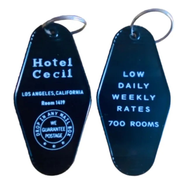 The HOTEL CECIL inspired keytag