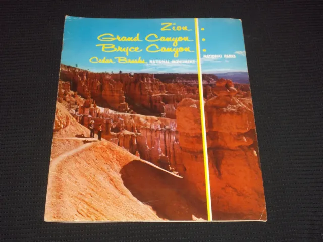 ZION, GRAND CANYON & Bryce Canyon National Parks Magazine Cover - L ...