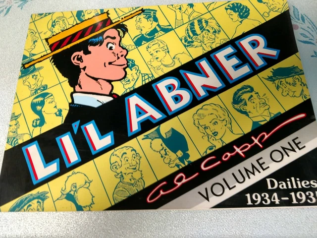 Li'l Abner Volume One 1 Dailies 1934-1935 Hardcover Al Capp 1988 Kitchen Sink