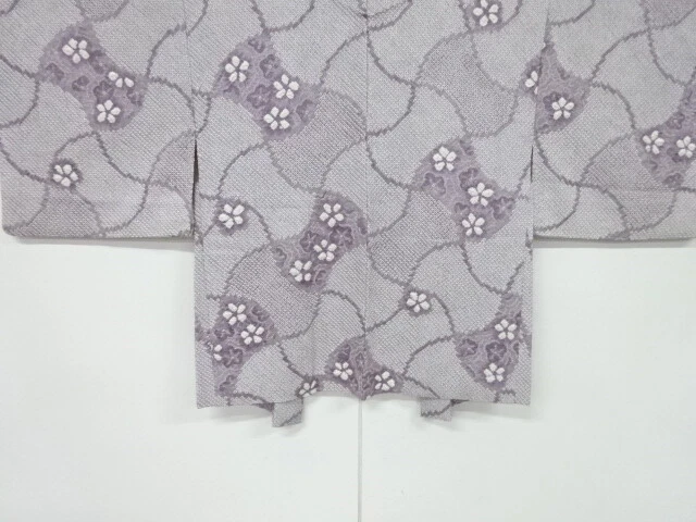 6678409: Japanese Kimono / Antique Haori / All Shibori / Flower & Abstract