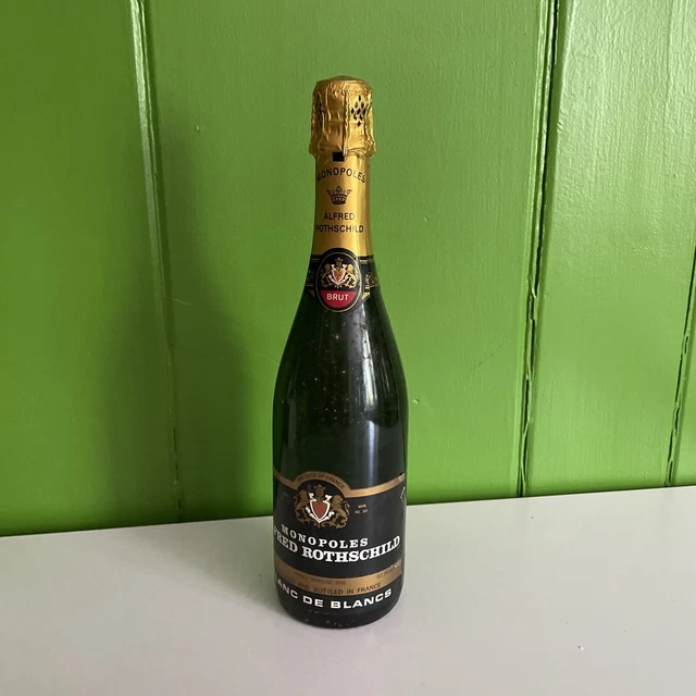 Vintage Monopoles Alfred Rothschild Blanc De blancs Brut Wine France