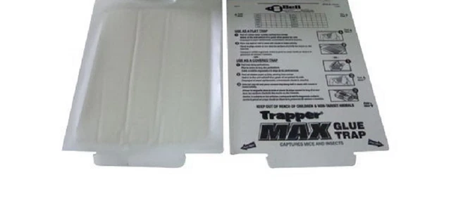 Trapper Max Mouse Glue Traps ( 12 Pack ) Glue Boards Trapper Max Mouse Traps