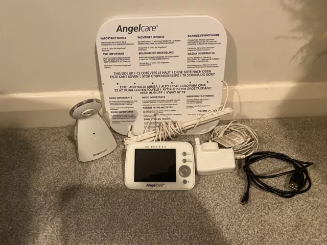 Angelcare AC1300 3.5in LCD Digital Video Movement and Sound Baby Monitor