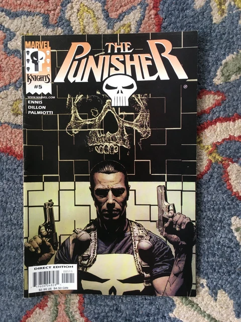 THE PUNISHER #5 (2000) Marvel Knights Vol. 3 Direct Edition Ennis Dillon