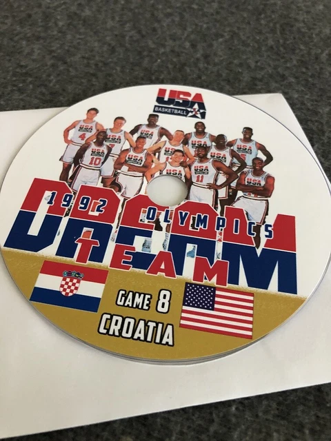 1992 Barcelona Olympics Dream Team Final Gold Game DVD 1992 Barcelona Olympics Dream Team Final Gold Game DVD