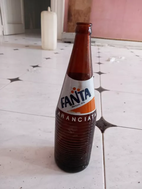 Bottiglie Vetro Antiche Vintage - Fanta Aranciata