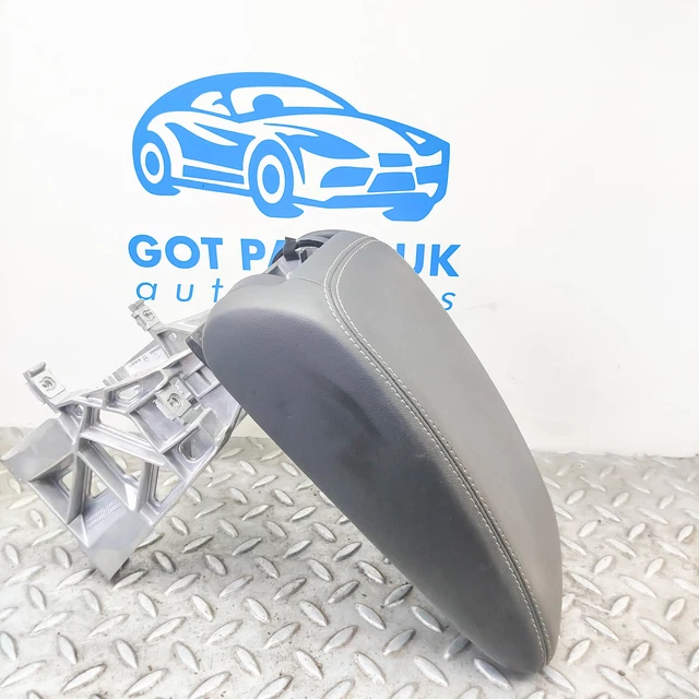 Consolle Centrale/Bracciolo Per Nissan Juke 2010-2019 - In Similpelle Nero, Facile Installazione