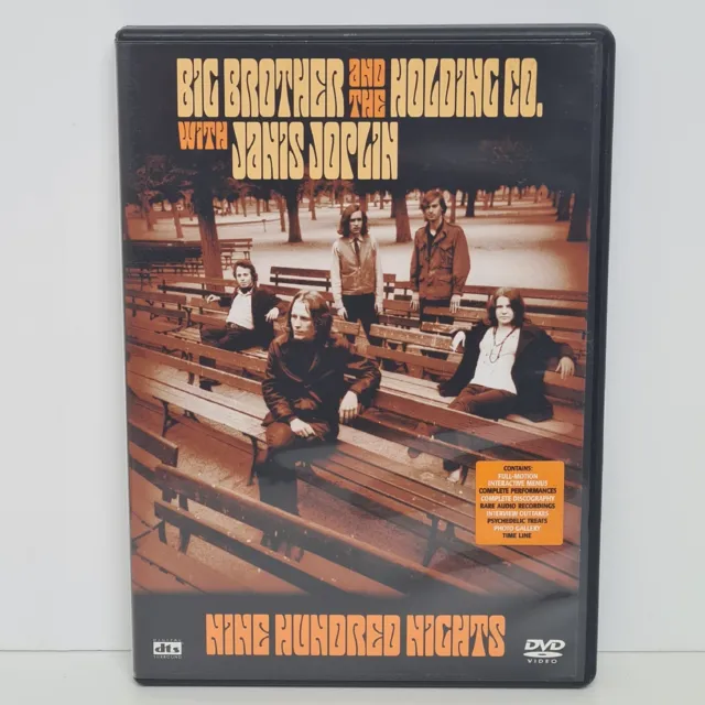 Big Brother and The Holding Company Nine Hundred Nights DVD Janis Joplin