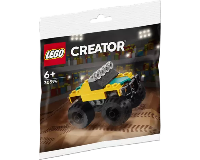 LEGO CREATOR: Rock Monster Truck (30594) Stocking Stuffer Party Favor Game