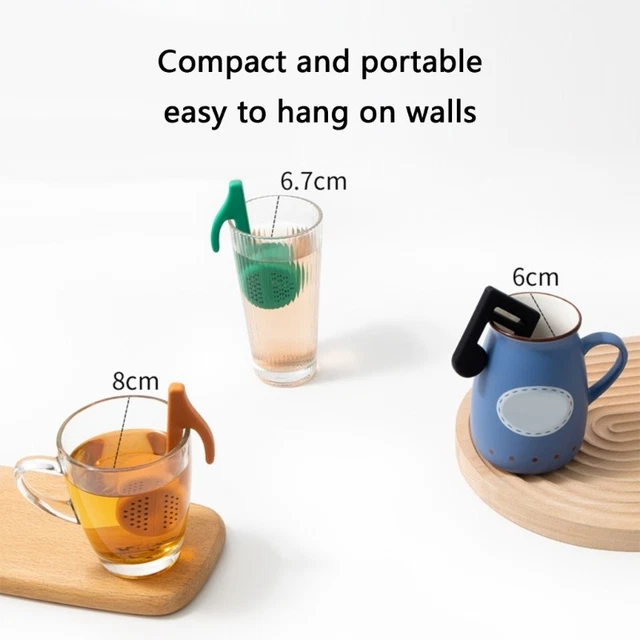 UNIQUE TEAS STRAINER Music Note Design Silicone Perfect Gift For Teas ...