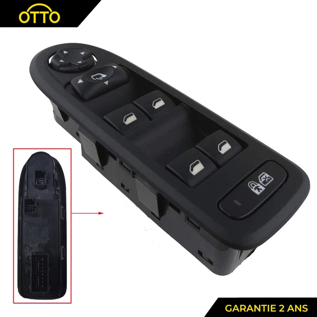 Commande Platine de Lève Vitre Avant Gauche pour C5 308 508 - 649026 649028