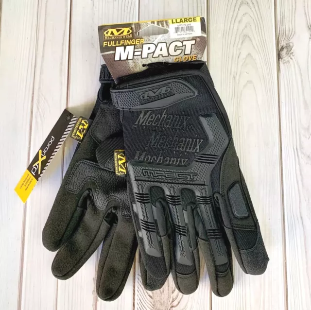 Mechanix Wear M-Pact Gloves Military Airsoft Tactical Hunting Mens Work Gloves L 2