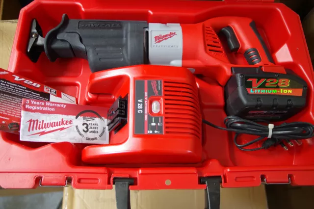 Milwaukee sales v28 charger
