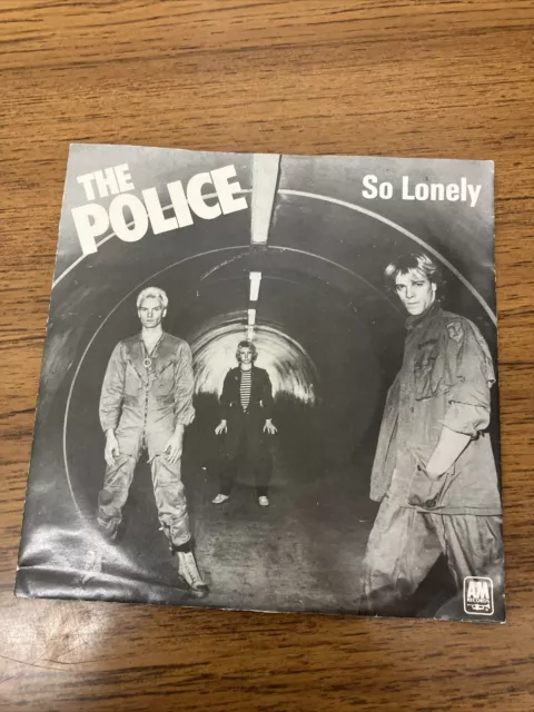 The Police - So Lonely - 7" Vinyl Record