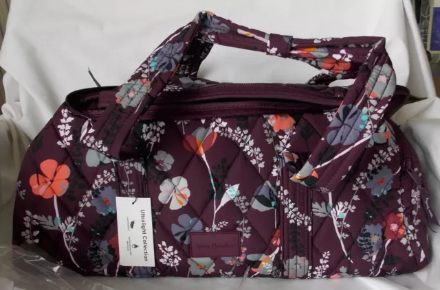 Vera Bradley PRESSED FLOWERS Ultralight  Active Duffel Carry on Bag NWT $139