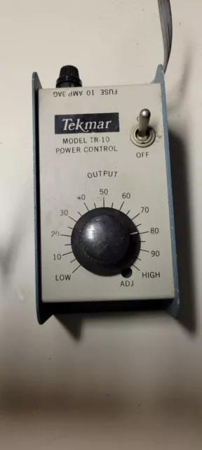 Tekmar - P/N: TR-10 - Power Control for Homogenizer Mixer