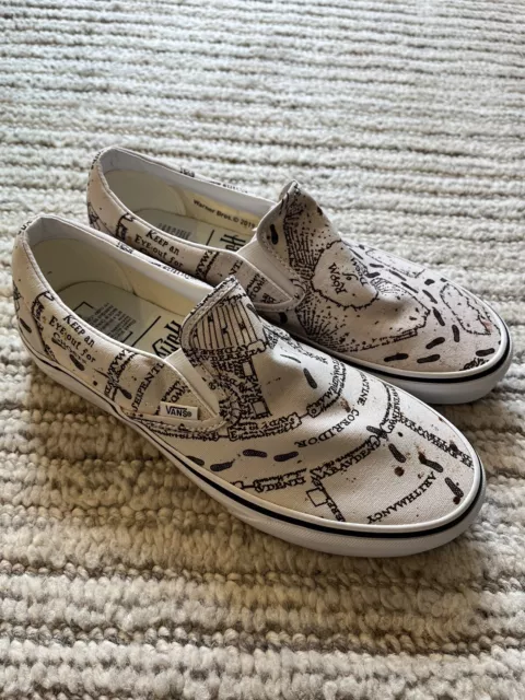 Vans Vault X Harry Potter Map Slip-on Size 9