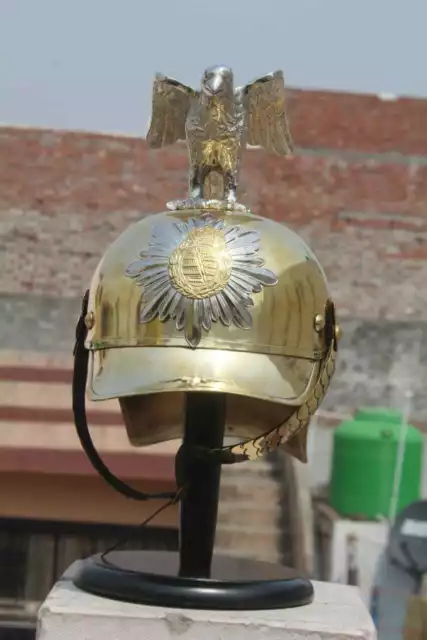 Imperial Russian Helmet Horse Guard Officers' Helmet German Brass Eagle Helmet