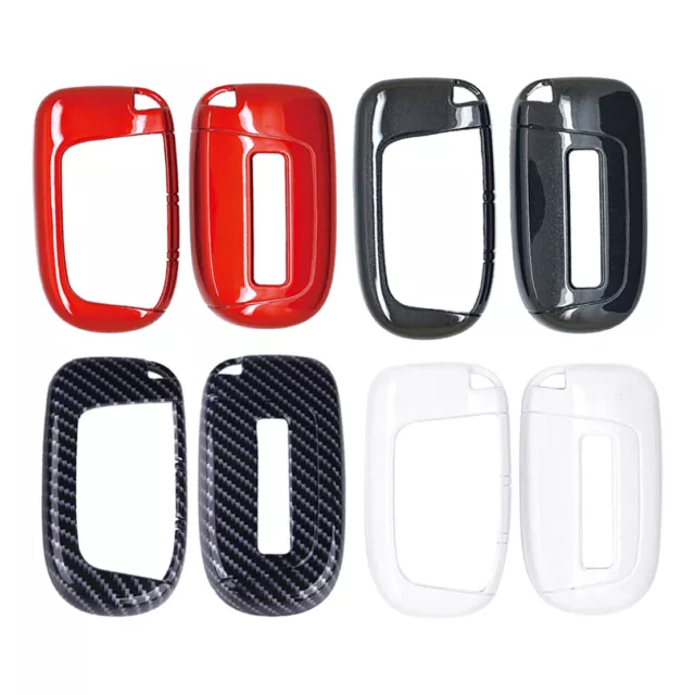 Car Key Cover Case Fob Shell Fit For Jeep Grand Cherokee Compass Dodge Chrysler