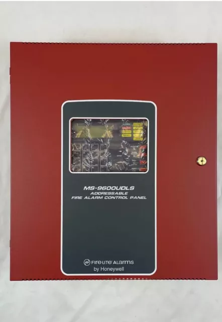 Fire-Lite MS-9600UDLS Addressable Fire Alarm Panel.