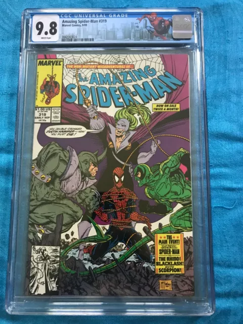 Amazing Spider-Man #319 - Marvel - CGC 9.8 NM/MT - Todd McFarlane art