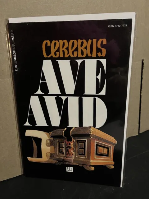 Cerebus 101 🔥1987 Dave Sim🔥AARDVARK Bronze Age Comics🔥VF