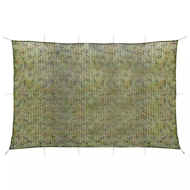 Filet de camouflage avec sac de rangement 6x7 m Vert